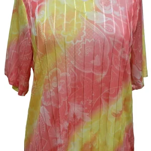 Chandail Adapté 1-1161 Rose/Jaune