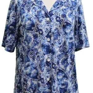 Blouse adaptée  1-1463  Bleu marine