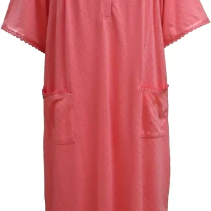 Robe de Nuit Adaptée Style 1-2290 Couleur Melon