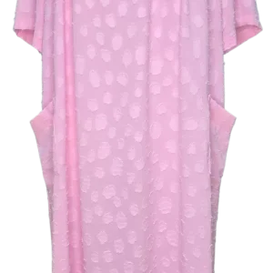 Robe de Nuit Adaptée Style 1-2421 – Rose à Pétales