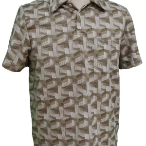 Polo Adapté Style 1-6189  Couleur Beige