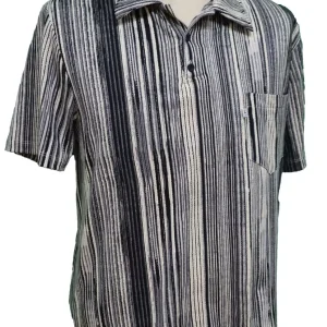 Polo Adapté Couleur Style 1-6189 Charcoal/Blanc