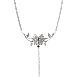 Collier Double Ginkgo