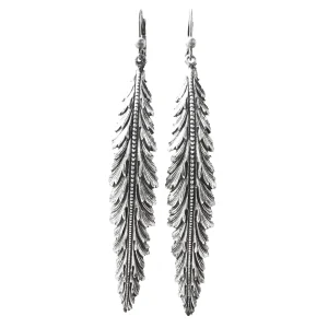 Boucles d'Oreilles Plume Coco
