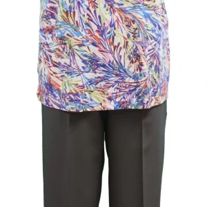 Women’s Adaptive Pants 1309 – Charcoal