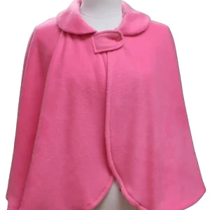 Cape Poncho en Polaire 1445 – Rose