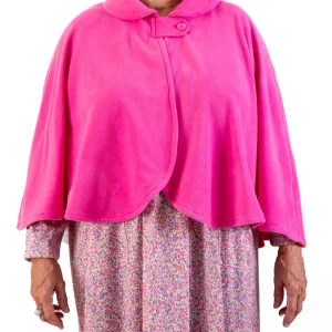 Cape Poncho en Polaire 1445 – Fushia