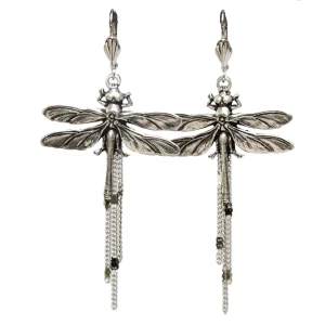 Boucles d'oreilles Libellule