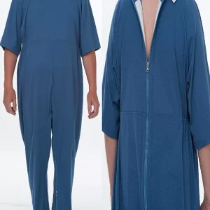 1608 – Combinaison de nuit Unisexe Alzheimer – Bleu