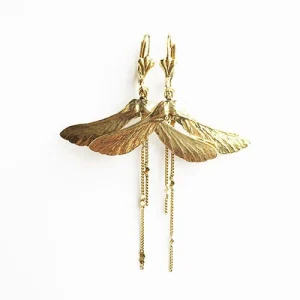 Boucles d'oreilles Samare Dorées