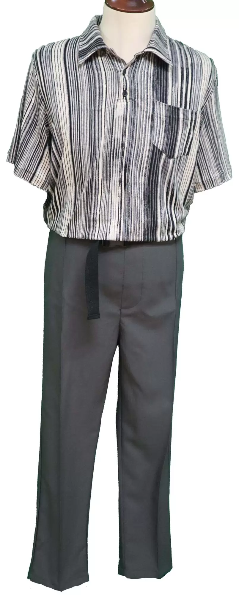 Combinaison adaptée de Jour pour Hommes 1620 – Rayé Charcoal