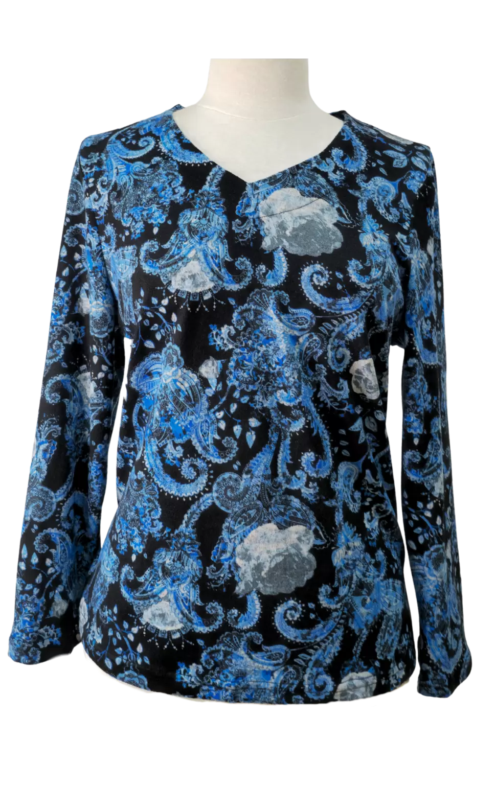 Chandail adapté 2-1165-Imprimé Bleu