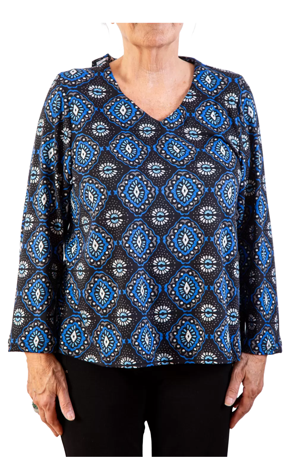 Chandail adapté 2-1165-Imprimé Royal