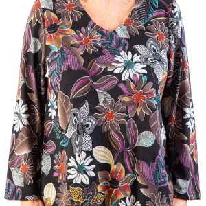 Chandail adapté 2-1165-Multi Fleurs