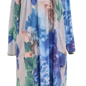 Robe de Nuit Adaptée 2-2298 beige-bleu