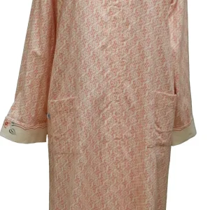 Robe de Nuit Adaptée Flanelle Style 2-2298 Corail