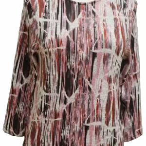 Chandail adapté style 2-3154 -Imprimé rose