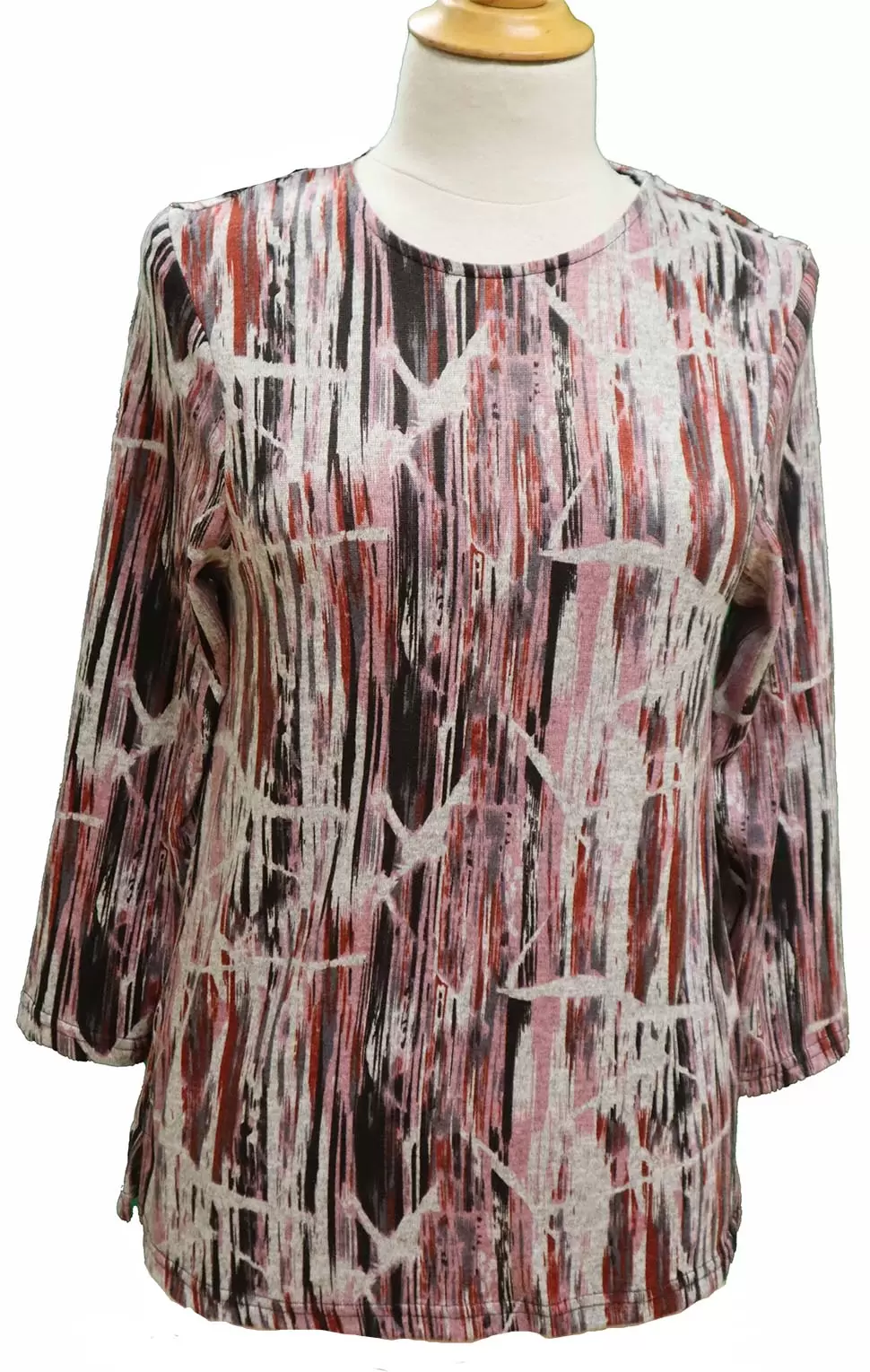 Chandail adapté style 2-3154 -Imprimé rose