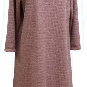 Robe Adaptée À Manches Longues Style 2-4161  Rose Argenté