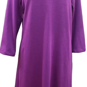 Robe Adaptée À Manches Longues style 2-4161 Fuchsia
