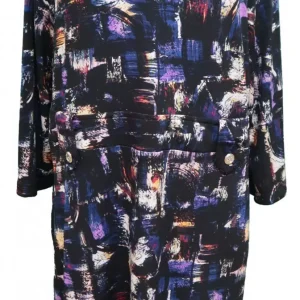 Robe Adaptée à Collet Style 2-4262 Multicouleur