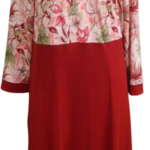 Robe Adaptée Style 2-4603 -Rouge