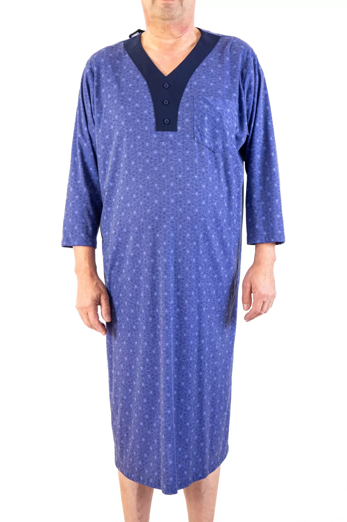 Chemise de Nuit Adaptée 2-6080 Indigo Foncé