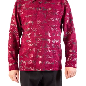 Polo Adapté à Manches Longues Style 2-6189 – Bourgogne