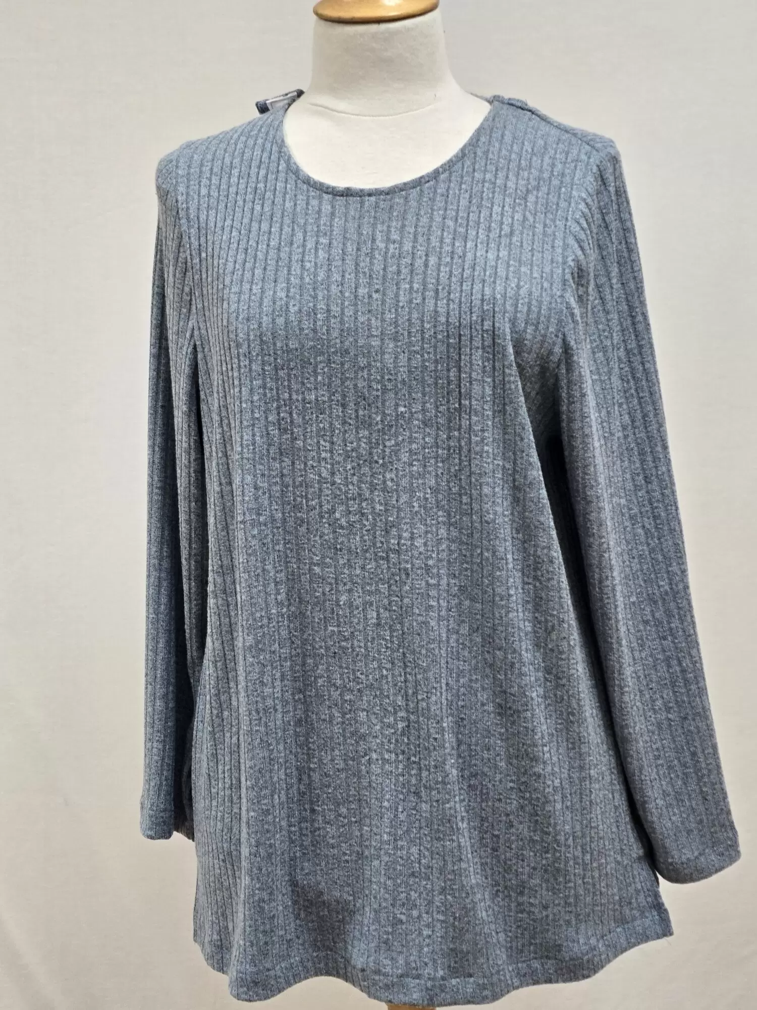 Chandail adapté style 2-3154 – Denim – Image 3