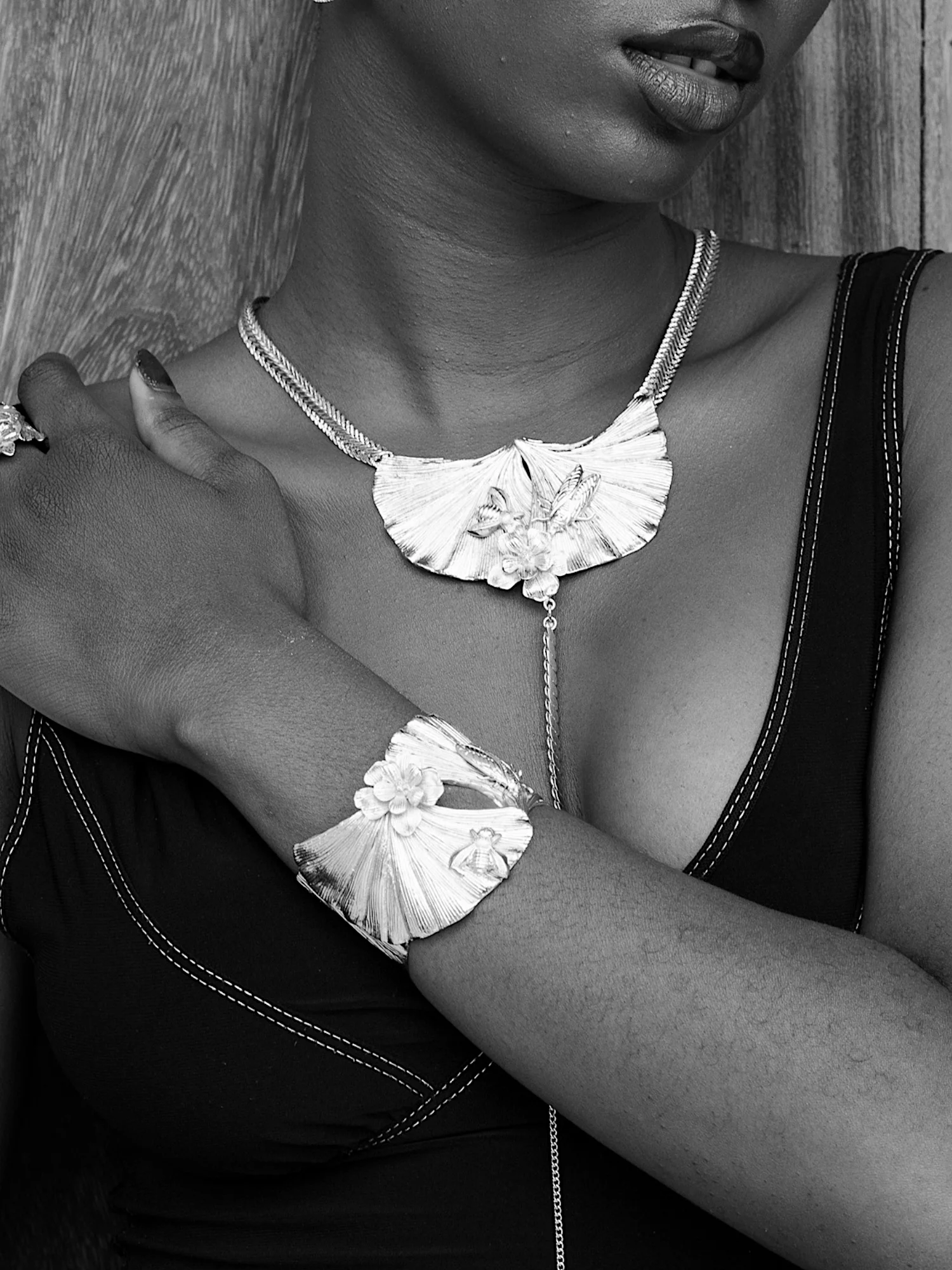 Manchette Prisca Argentée – Image 2