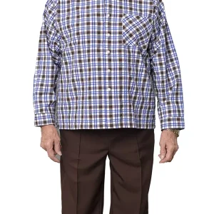 Pantalon Sans-siège Style 7059 Unisexe Brun