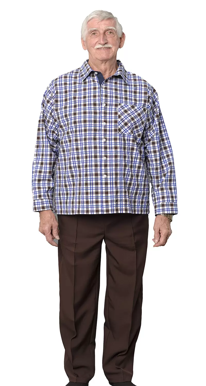 Pantalon Sans-siège Style 7059 Unisexe Brun