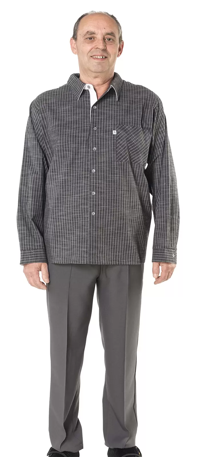 Pantalon Adapté pour Hommes 5409 – Charcoal – Image 4