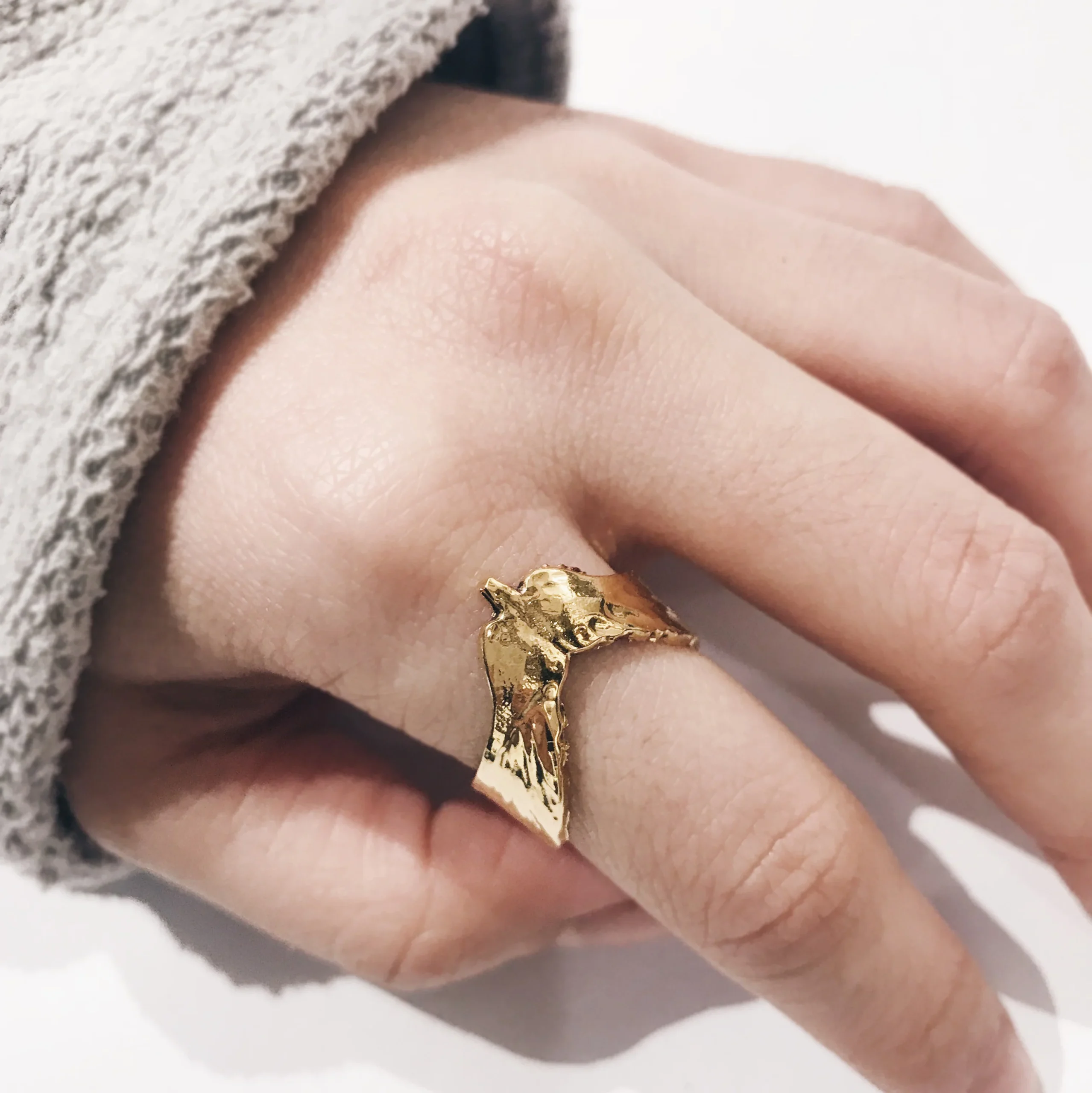 Bague Samare Dorée – Image 2