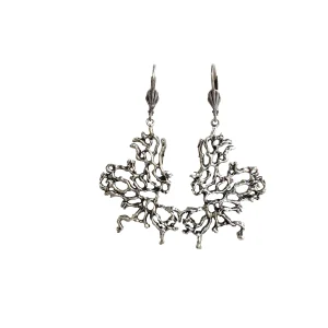 Boucles d'Oreilles Corail