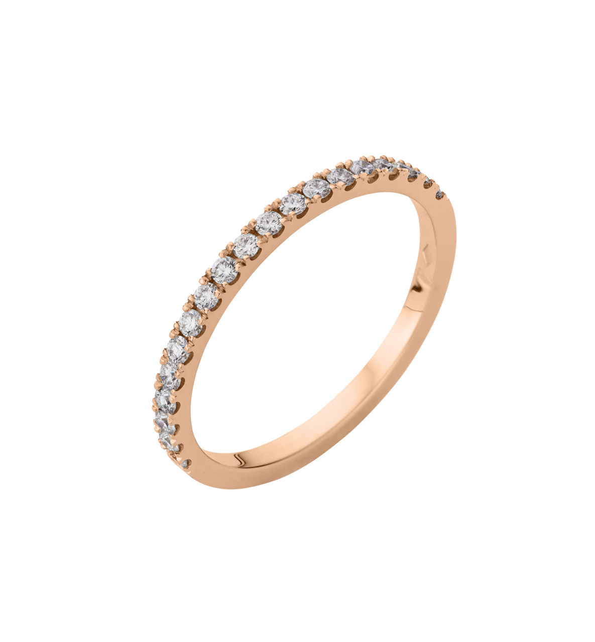 Bague alliance or et diamants – Harper – Image 3