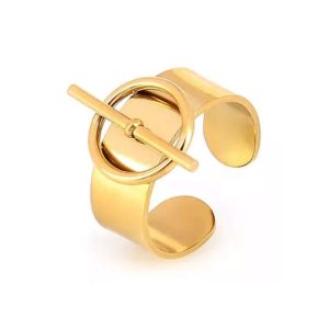 Acier inoxydable bague