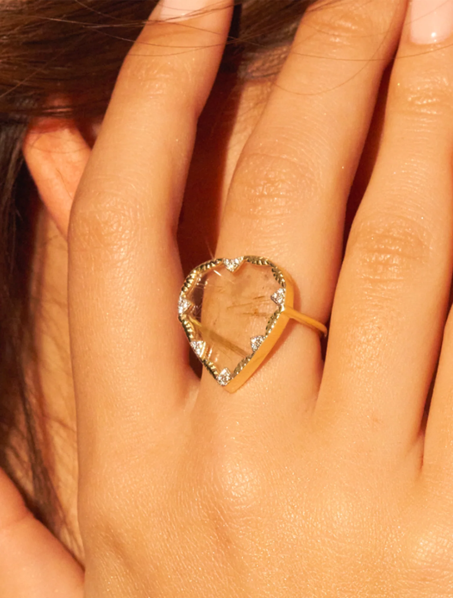 Bague Lima - Quartz Rutile – Image 2