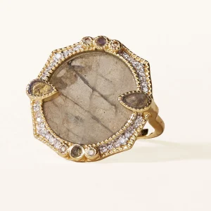 Bague Janih - Labradorite