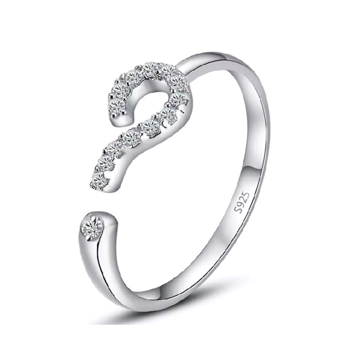 Bague original oxydes de zirconium