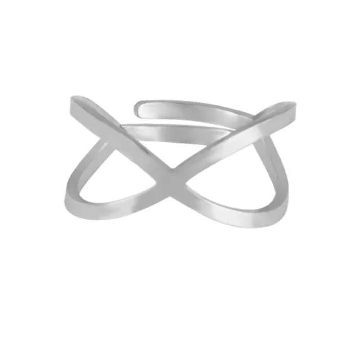 Bague ouverte acier