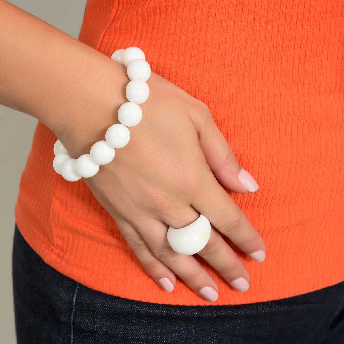 Bague Joan en Lucite – Image 2