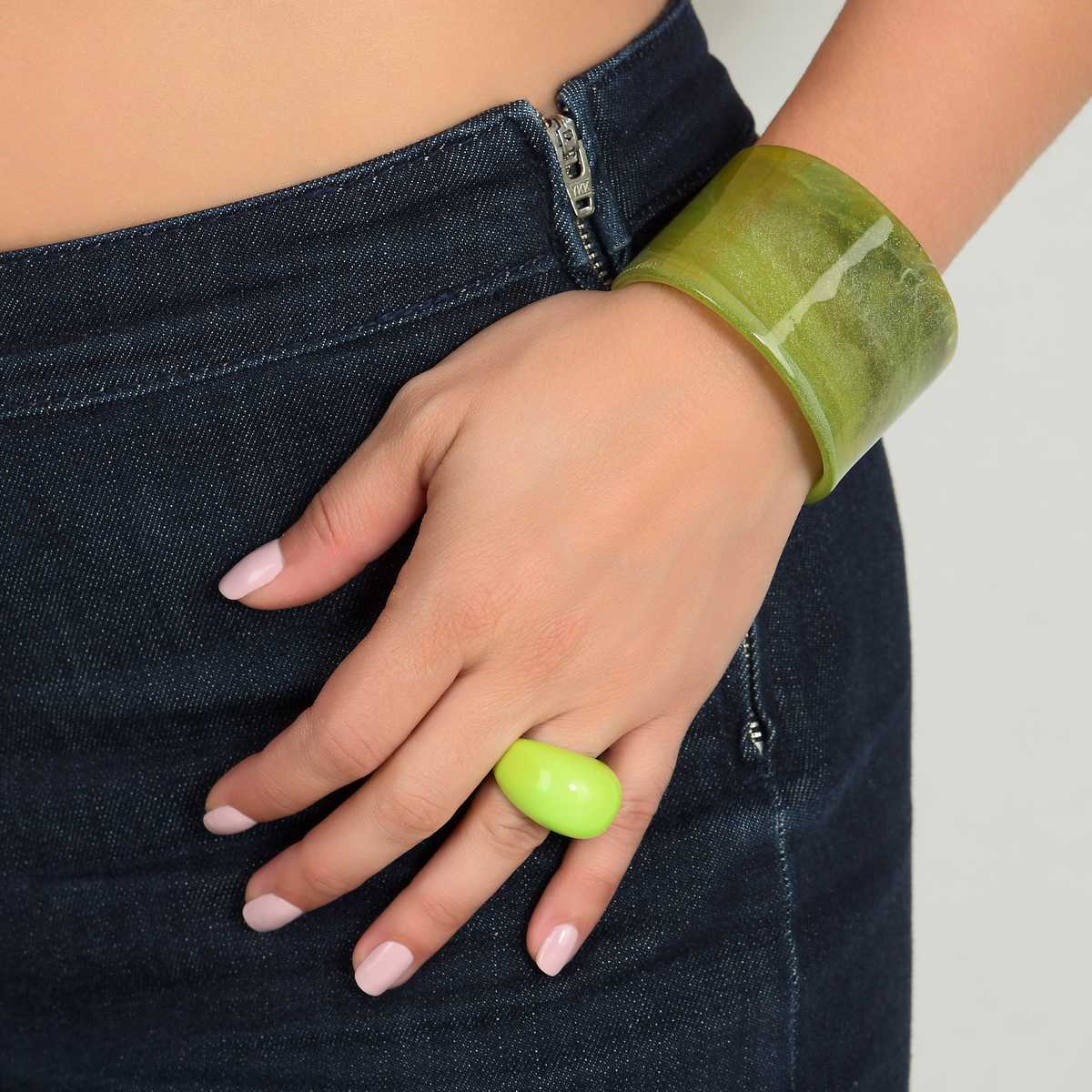 Bague Mila en Lucite – Image 2