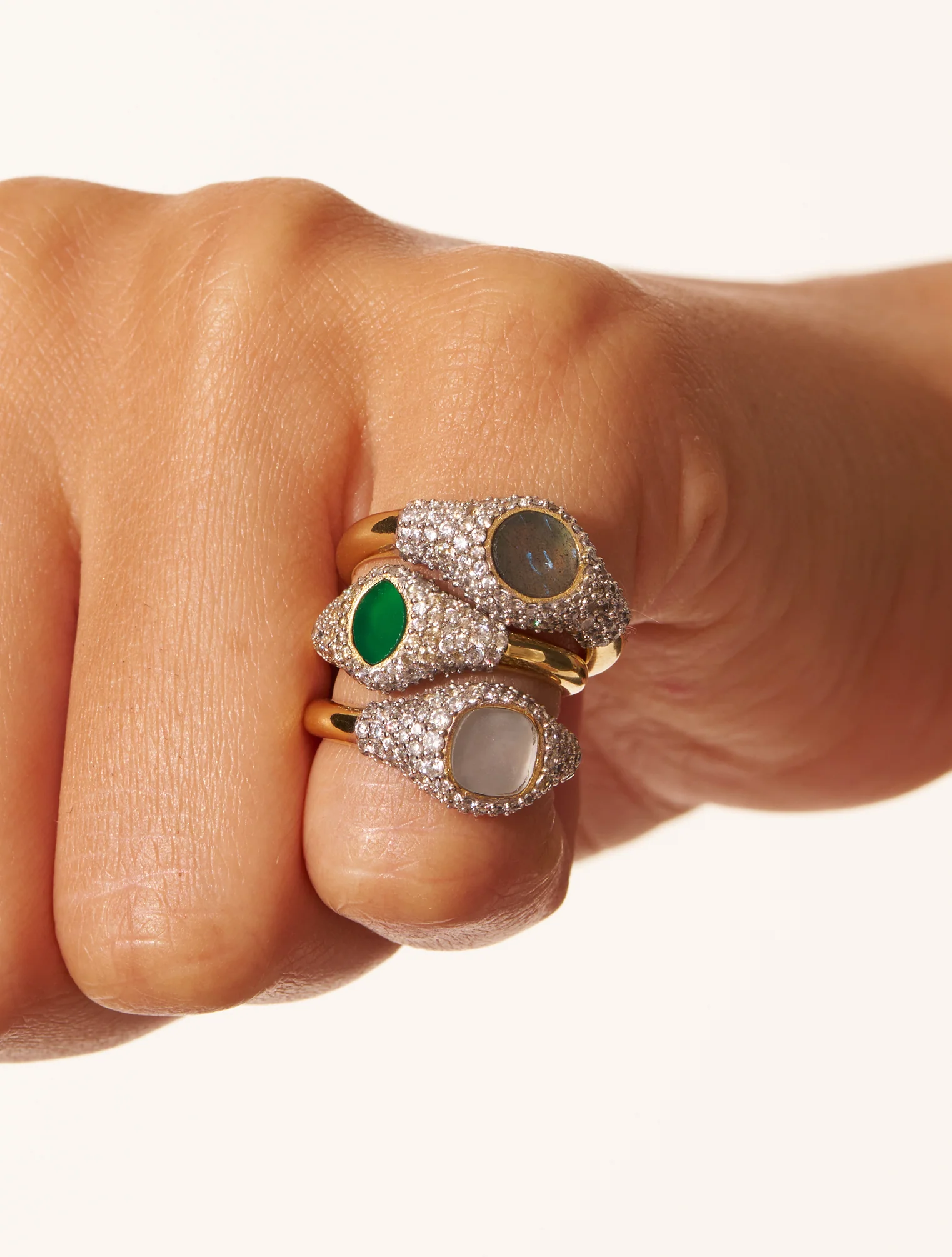 Bague Sunny - Onyx Vert – Image 4