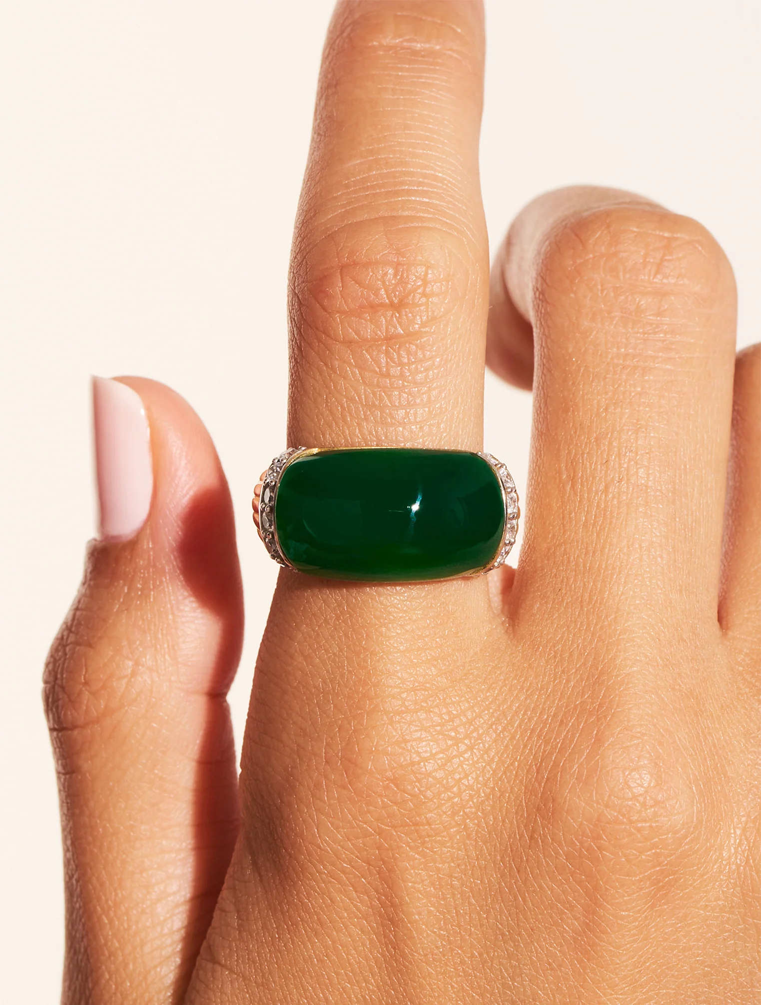 Bague Amenza - Onyx Vert – Image 5