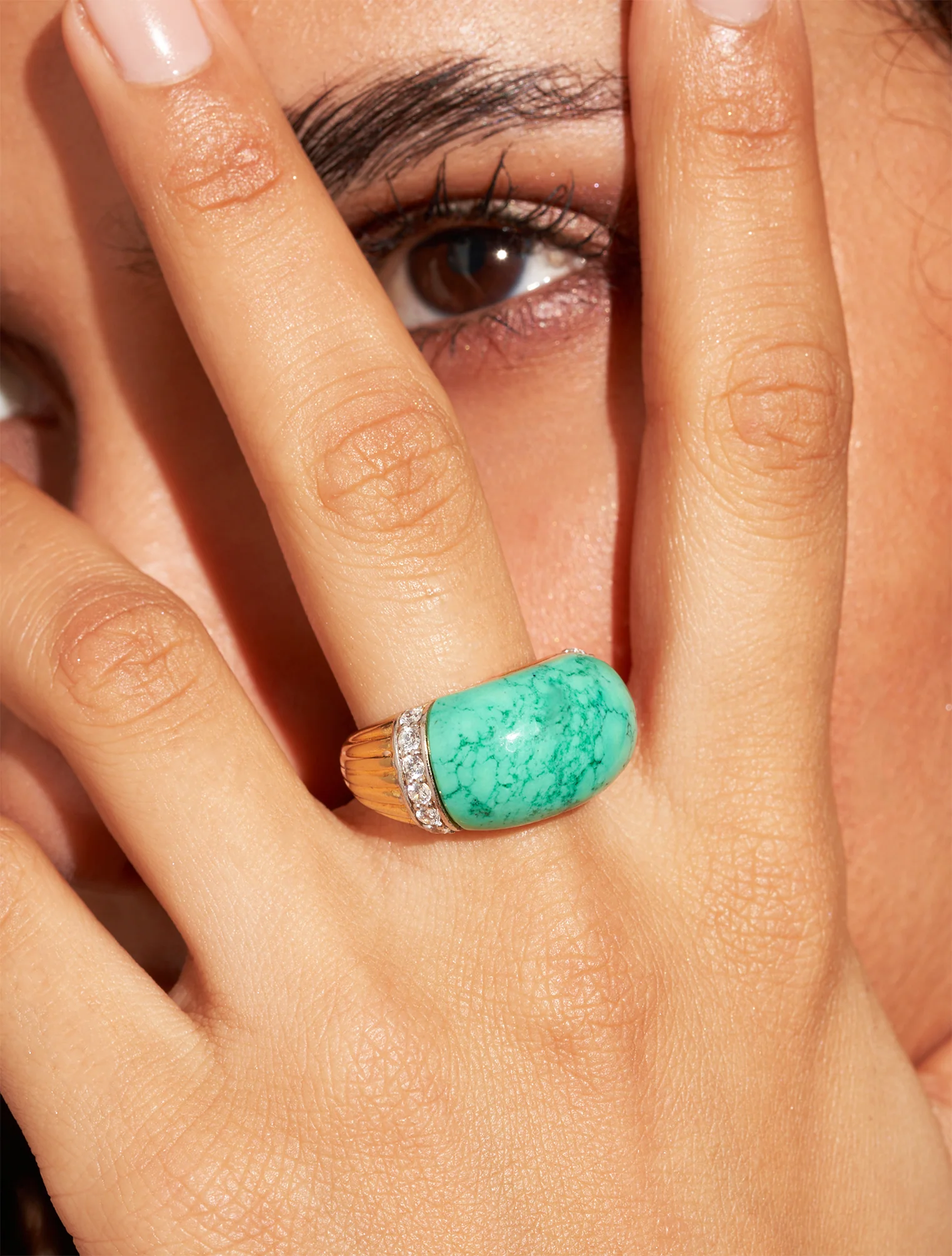 Bague Amenza - Turquoise – Image 2