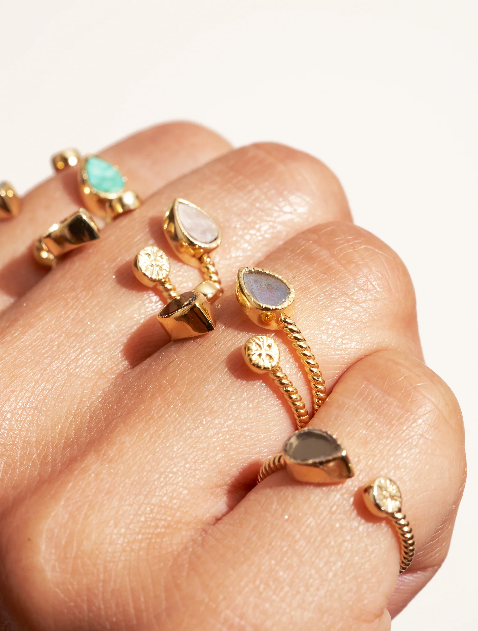 Bague Bali - Turquoise – Image 4