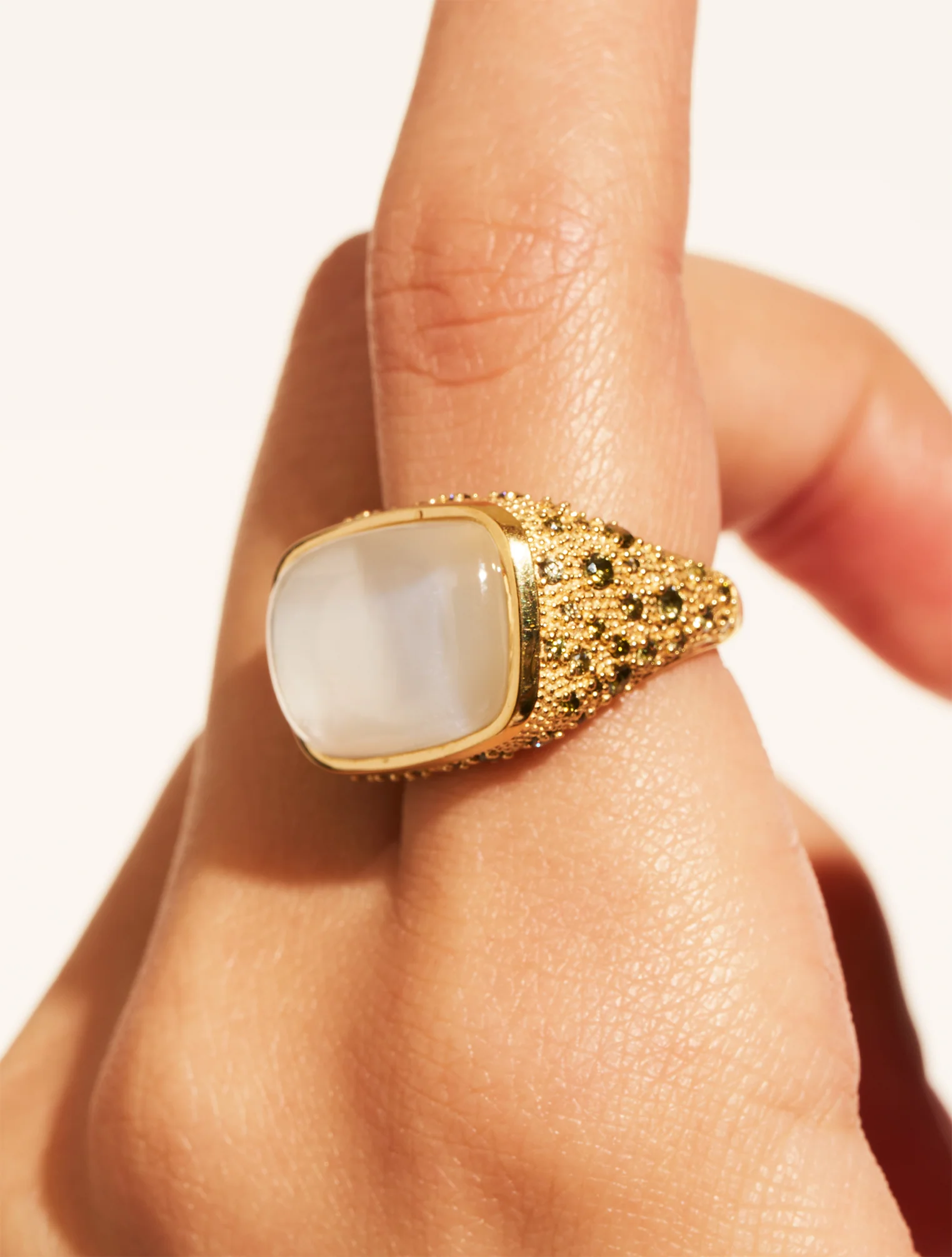 Bague Empreinte - Nacre – Image 2