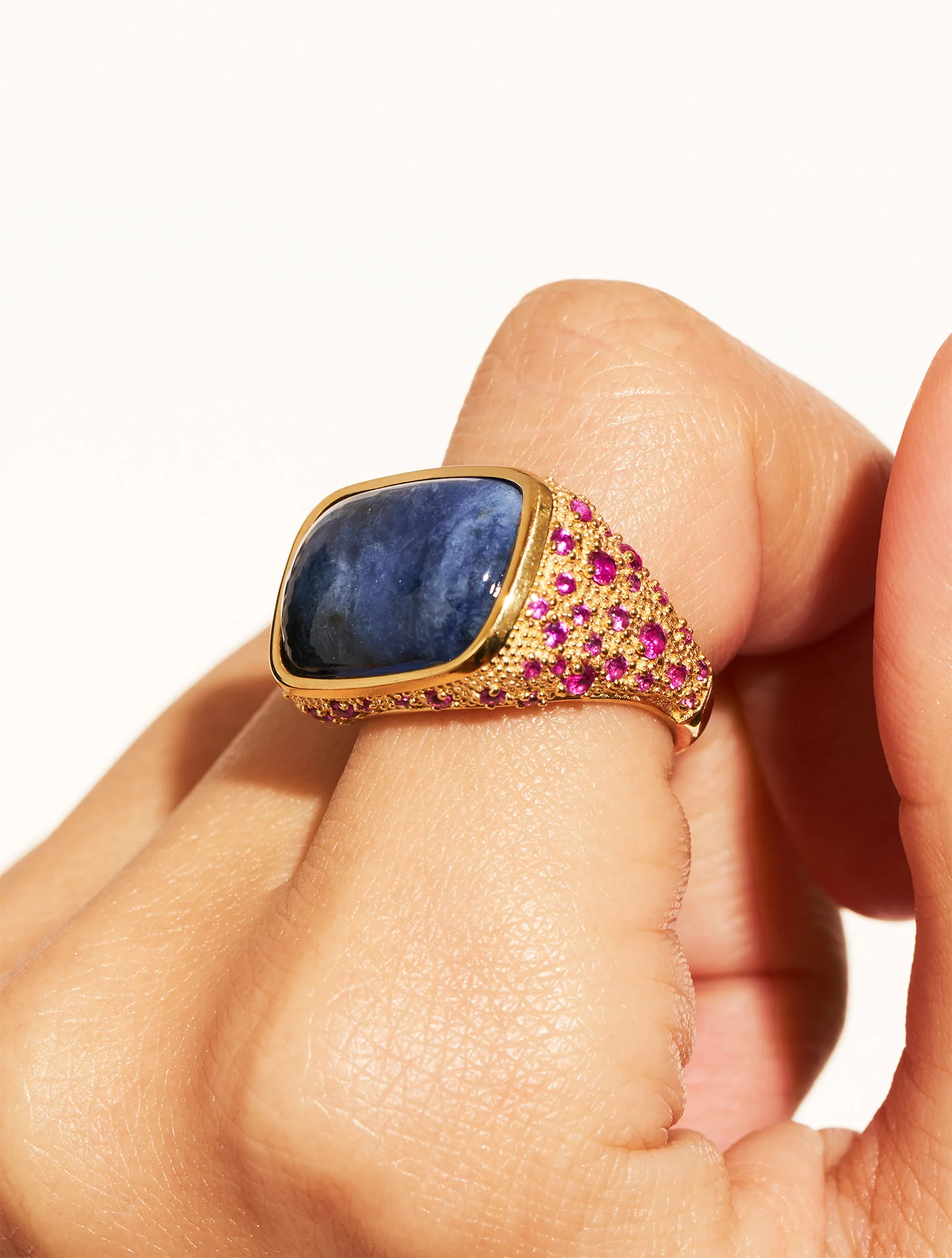 Bague Empreinte - Sodalite – Image 2