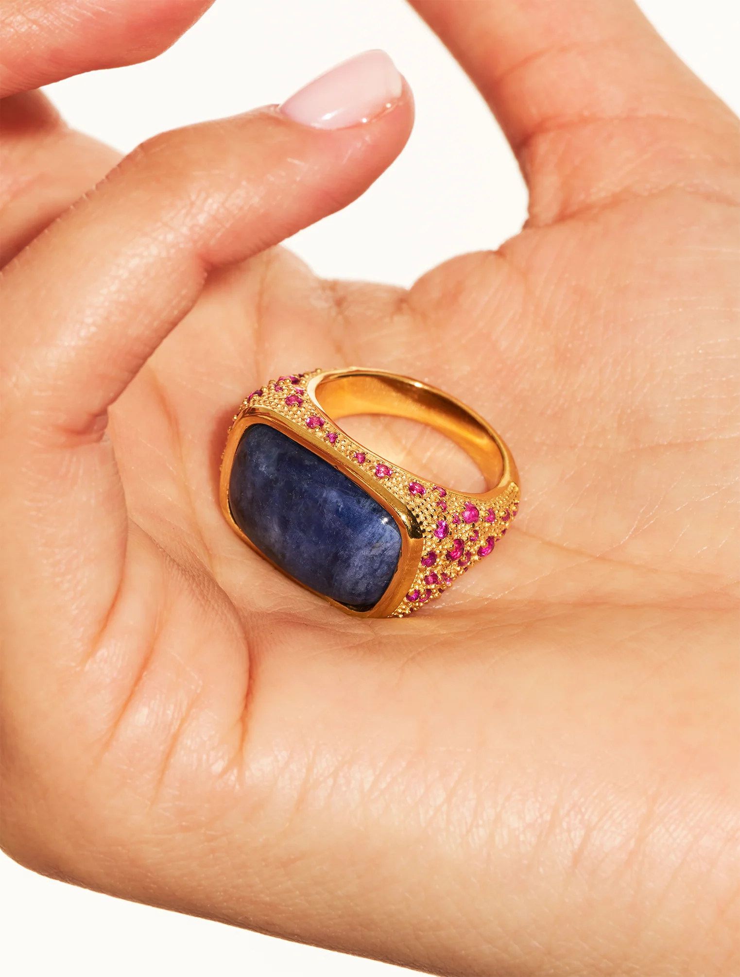 Bague Empreinte - Sodalite – Image 4